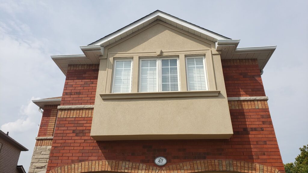 Stucco Front, Exterior Stucco - Alasya Construction
