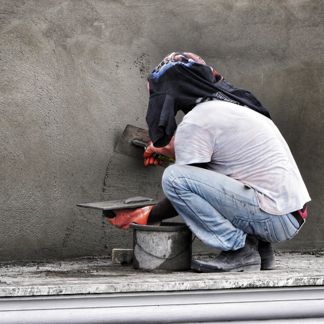 How to Parge a Concrete Block Wall - Alasya Construction