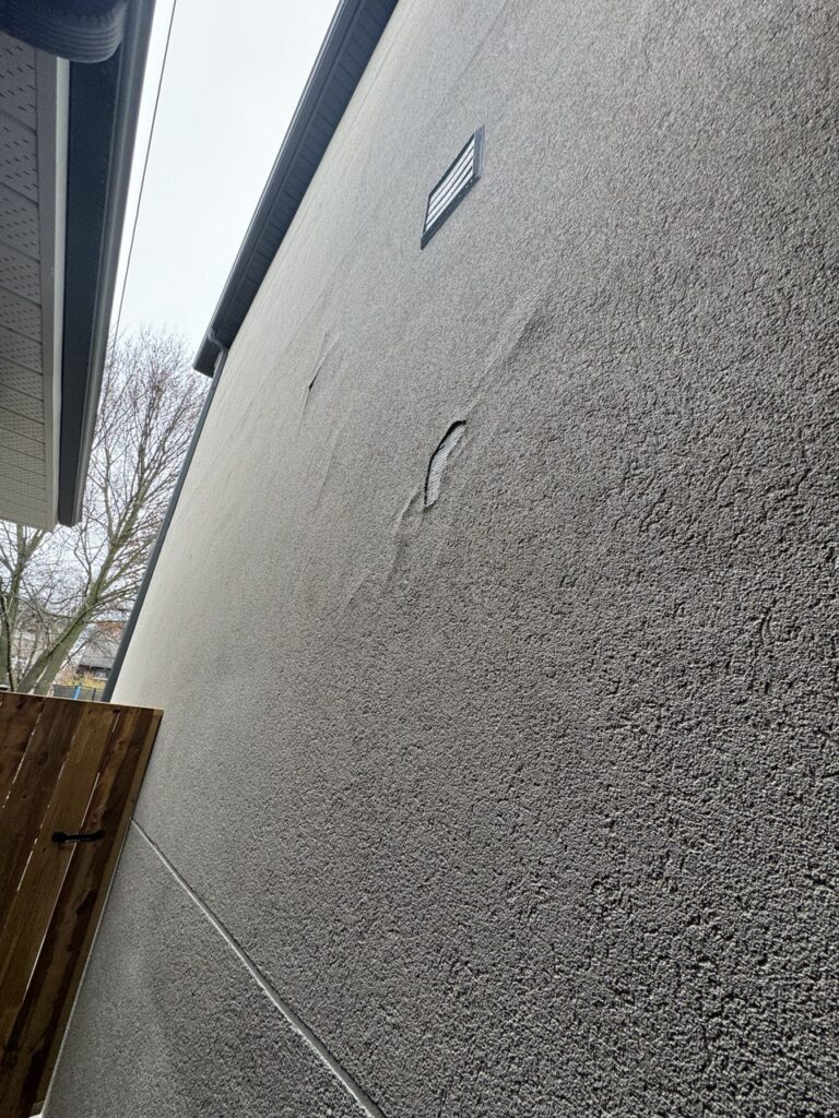 Toronto home needs stucco repair