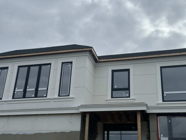 Stucco crack repair Toronto — Alasya Construction exterior contractor GTA